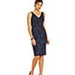 BELLE BADGLEY MISCHKA FORMAL SIZE 4